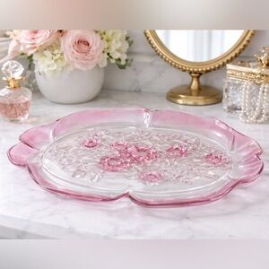 Mikasa Rosella Vanity / Cheese / Serving Tray – Vintage Romance